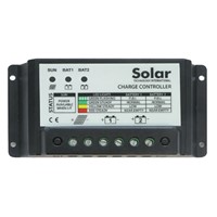 Solar Technology 20A Dual Battery Charge Controller