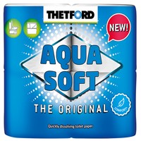Thetford Aqua Soft Toilet Rolls 4 Pack (Order in multiples of 15)
