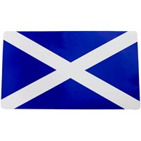 W4 Rectangle Scotland Flag Sticker