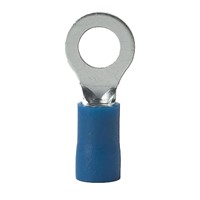 W4 6mm Ring Terminal - Blue (3 pack)