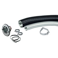 Truma wall cowl with ducting 20mm