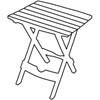Quest Fleetwood Slatted Side Table