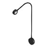 LED Flexible Reading Light 12V with USB - Black