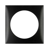 W4 Berker Flow Single Frame - Anthracite