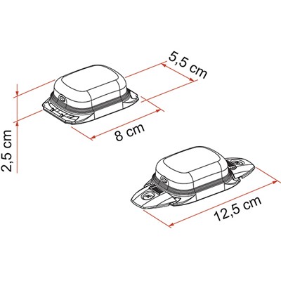 Fiamma LED Warning Solar