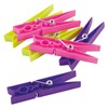 24 x soft touch clothes pegs