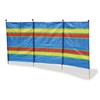 4 Pole Multicoloured Polythene Windbreak