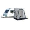 Falcon Pro 220 poled porch awning (mid grey)
