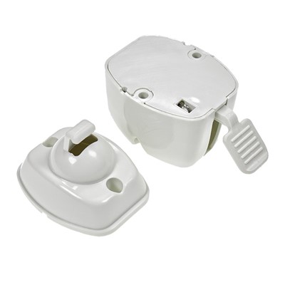 W4 Lever Release Door Retainer - White