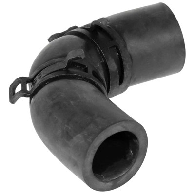 Alde Rubber 90° Elbow with Mounted Band Clips
