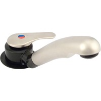 Reich Twist Right Hand Single Lever Mixer Tap - Nickel Finish