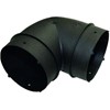 Truma Black Elbow BG for Air Ducts 65/72 mm