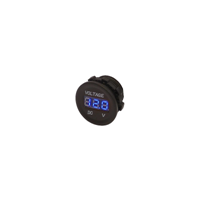 12v Voltmeter Blue