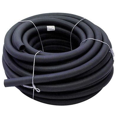 Fawo 40mm Dark Grey PVC Convoluted Hose (order in multiples of 30M)