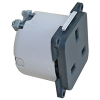 CBE 230v Socket & 34mm Back Protection Box