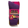 Heat Machine Ladies Tog 2.3 Thermal Socks Size 4-8 Assorted Colours (order in multiples of 6)