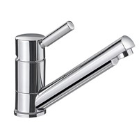 Trend E mixer tap with 25cm UniQuick pipe with push-fit ends & 33mm hole size