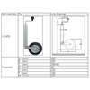 Liberty 48mm Jockey Wheel Compact Assembly Max load 180KG
