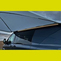 ReVace N/S Awning Rail with LED for VW T5/6 SWB Black