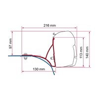 Fiamma Kit Ducato Roof Rack
