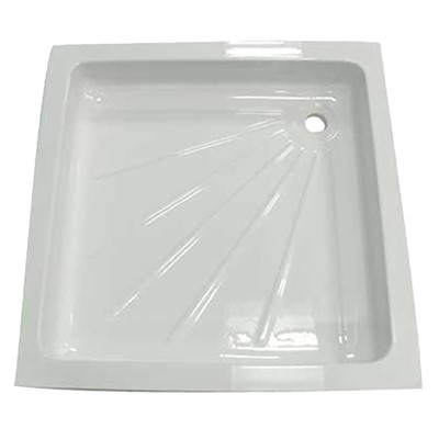 CP White Acrylic 585 x 585mm Shower Tray