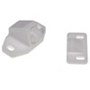 W4 Nylon Roller Catch - White
