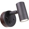 Nano Black 12v LED Spot Light with USB