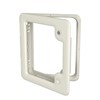 Thetford White Service Door 3 with 1 Lock & 1 Push Button