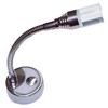 Dimatec Chrome 12V 1W Flexi Touch Reading Light with Dual Colour