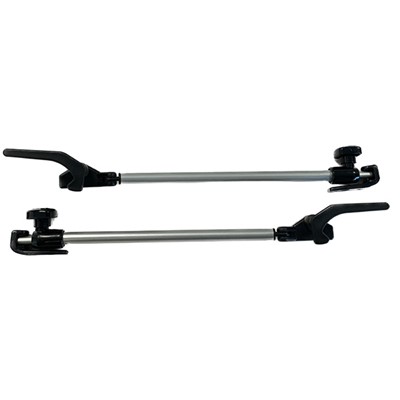 Polyplastic 300mm tube stays with lever lock