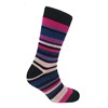 Heat Machine Ladies Tog 2.3 Thermal Socks, Size 4-8, Stripe
