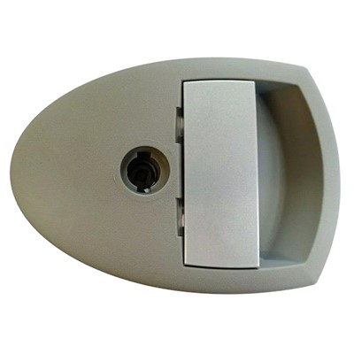 Hartal TriMark Outer Lock, Grey, suits West Alloy