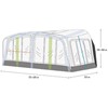 Westfield Galaxy 2 Air Full Awning (946 - 980cm : Size 8 : S)