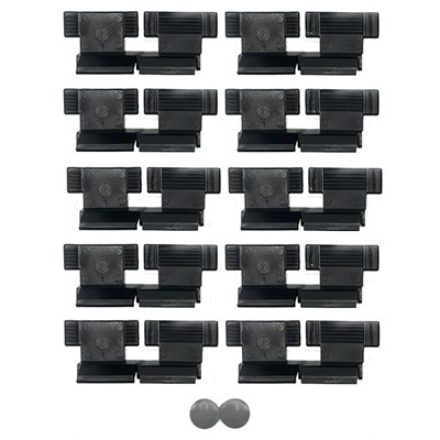 Hartal Standard Flyscreen Clips - Black (10 Pack)