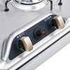 PI8022 Smev 2 Burner Hob Piezo with Lid