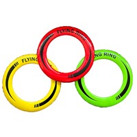 10in Flying Rings - Assorted Colours (Order in multiples of 48)