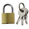 W4 Brass Padlock & 2 Keys