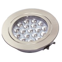 Dimatec Chrome Recessed LED Touch Spot Light Default off