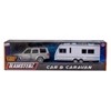 Car & Caravan Die Cast Model Set (Pack of 9)