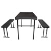 Quest Jet Stream Grassmoor Table & Bench