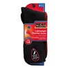 Heat Machine Men’s Tog 1.6 Thermal Socks, Size 6-11, Black