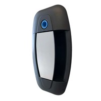 Hartal Left Hand Evoline Outer Handle - Black/Matte Chrome suits Zadi