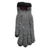 Heat Machine Men’s Tog 1.8 Thermal Gloves, One Size, Grey Marl