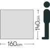 Falcon Pro AirShield 160 (1 panel - mid grey)