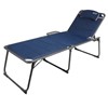 Quest Ragley Pro Lounge Bed with Side Table