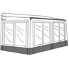 Luna Plus roll out full awning (510 : Size 8 : S)