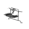 EuroCarry bike carrier black - VW Crafter from 2016