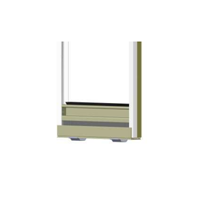 Hartal Entrance Door Pleated Blind