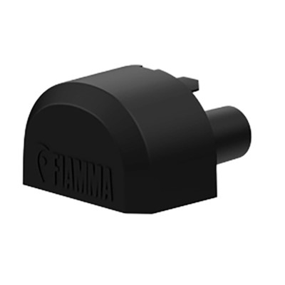 Fiamma End Cap For Trigano Bar 2Pcs Black