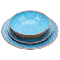 Quest Elite rPET 12 Piece Dinner Set - Delphinium